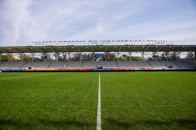 261008 Arcul de Triumf Stadium during a training session on October 8, 2026, in Bucharest. Photo by Marius Simensen, BILDBYRAN. Cop 238 bbeng women s FIFA Women s World Cup qualifier soccer football Norway practice training Copyright: MARIUSxSIMENSEN BB261008BB162