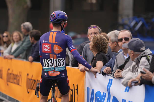 Pre race Great Britain s James Knox of Team Picnic PostNL during the 110th edition of the Gran Piemonte 2026 a 185 km one day race from Asti to Bra on October 08, 2026, Italy.  Copyright: xFabioxFerrari LaPressex