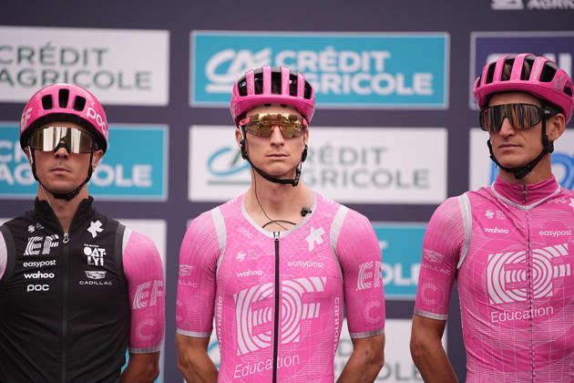 USA s Neilson Powless of EF Education-EasyPost during the 110th edition of the Gran Piemonte 2026 a 185 km one day race from Asti to Bra on October 08, 2026, Italy.  Copyright: xMarcoxAlpozzi LaPressex