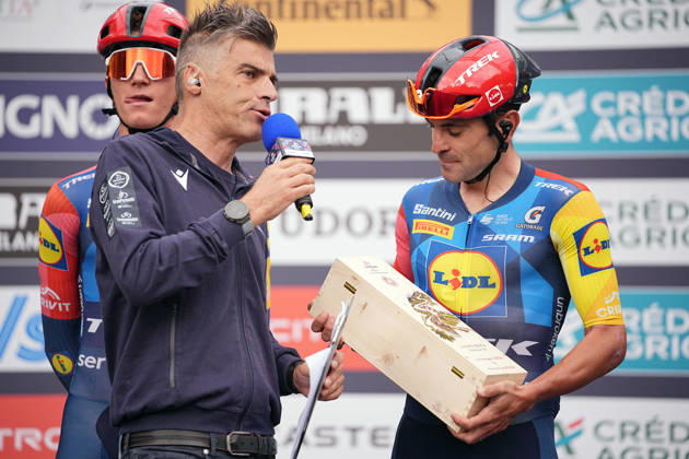 Italy s Jacopo Mosca of Lidl-Trek during the 110th edition of the Gran Piemonte 2026 a 185 km one day race from Asti to Bra on October 08, 2026, Italy. Copyright: xMarcoxAlpozzi LaPressex