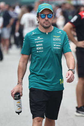 F1 Singapore Grand Prix 2026 Previews Fernando Alonso of Aston Martin Aramco ahead of the Formula 1 Singapore Grand Prix at Marina Bay Street Circuit in Singapore on October 8, 2026. Singapore Singapore  Copyright: xJakubxPorzyckix originalFilename:porzycki-f1singap261008_npflY