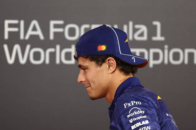 F1 Singapore Grand Prix 2026 Previews Lando Norris of McLaren during the press conference, PK, Pressekonferenz ahead of the Formula 1 Singapore Grand Prix at Marina Bay Street Circuit in Singapore on October 8, 2026. Singapore Singapore  Copyright: xJakubxPorzyckix originalFilename:porzycki-f1singap261008_npKBp