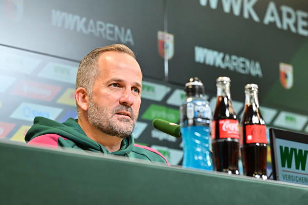 FC Augsburg Press Conference, October 8, 2026 Copyright: xBEAUTIFULxSPORTS Goldbergx