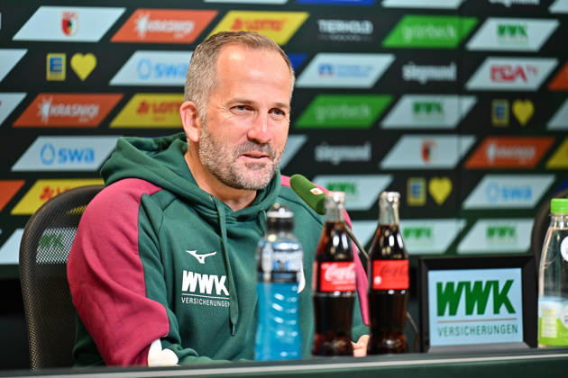FC Augsburg Press Conference, October 8, 2026 Copyright: xBEAUTIFULxSPORTS Goldbergx
