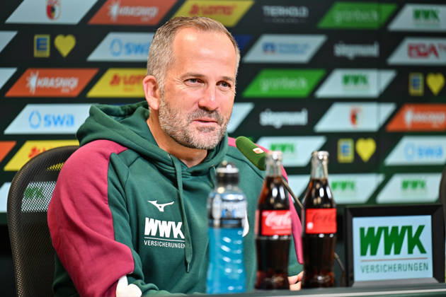 FC Augsburg Press Conference, October 8, 2026 Copyright: xBEAUTIFULxSPORTS Goldbergx