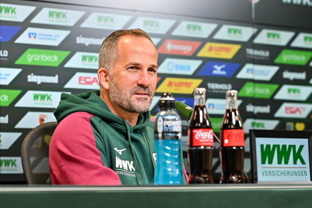FC Augsburg Press Conference, October 8, 2026 Copyright: xBEAUTIFULxSPORTS Goldbergx
