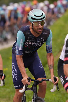 Italy s Damiano Caruso of Bahrain Victorious during the 110th edition of the Gran Piemonte 2026 a 185 km one day race from Asti to Bra on October 08, 2026, Italy. Copyright: xFabioxFerrari LaPressex