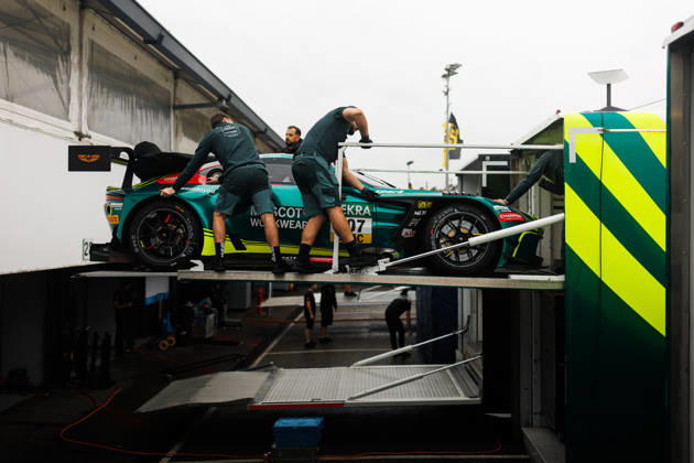 DTM, 15. + 16. Rennen Hockenheim 2026 7 Aston Martin Vantage AMR GT3 EVO, Comtoyou Racing: Nicki Thiim - picture by Gruppe C Photography Sachsenring Hockenheimring Baden-Württemberg Germany Copyright: xGruppexCxPhotographyx