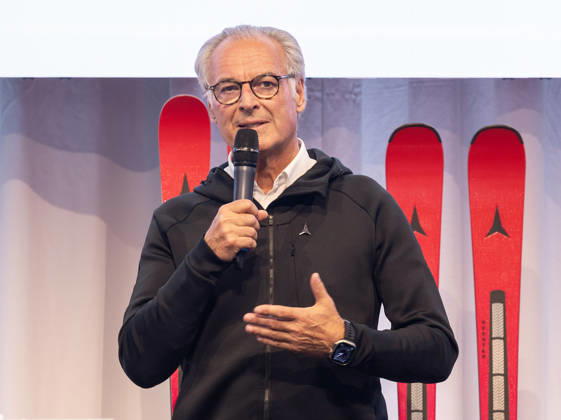 ALPINE SKIING - Atomic Media Day 2026 ALTENMARKT,AUSTRIA,08.OCT.26 - ALPINE SKIING - Atomic Media Day. Image shows CEO Wolfgang Mayrhofer (Atomic).  GEPAxpictures xHaraldxSteiner