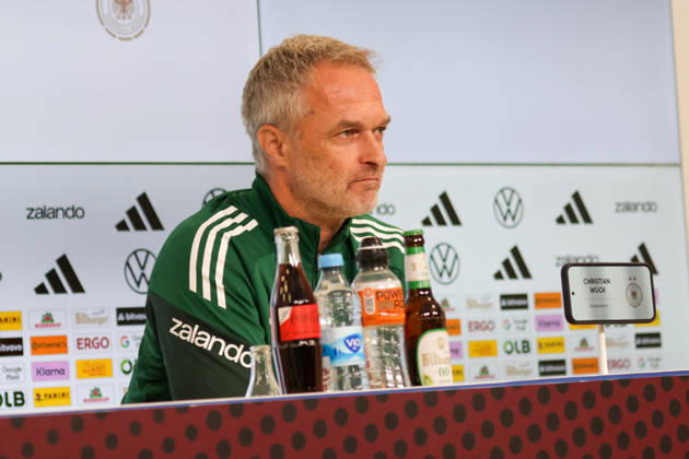October 8, 2026, xgrfx, DFB Soccer Media Events, German Women s National Team Press Conference and Final Training Session, by Christian Wück, German Women s National Team, Karlsruhe