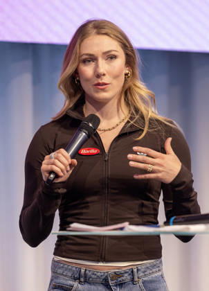 ALPINE SKIING - Atomic Media Day 2026 ALTENMARKT,AUSTRIA,08.OCT.26 - ALPINE SKIING - Atomic Media Day. Image shows Mikaela Shiffrin (USA) GEPAxpictures xHaraldxSteiner