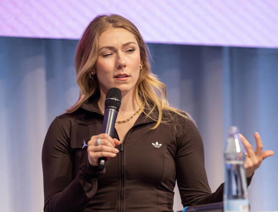 ALPINE SKIING - Atomic Media Day 2026 ALTENMARKT,AUSTRIA,08.OCT.26 - ALPINE SKIING - Atomic Media Day. Image shows Mikaela Shiffrin (USA). GEPAxpictures xHaraldxSteiner
