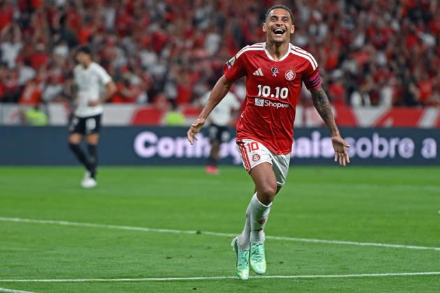 RECORD DATE NOT STATED 7th October 2026; Beira-Rio Stadium, Porto Alegre, Brazil; Brazilian Serie A Football, Internacional versus Corinthians; Alan Patrick of Internacional celebrates his goal in the 77th minute to go up 2-0 MaxxPeixoto DiaEsportivo