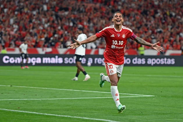 RECORD DATE NOT STATED 7th October 2026; Beira-Rio Stadium, Porto Alegre, Brazil; Brazilian Serie A Football, Internacional versus Corinthians; Alan Patrick of Internacional celebrates his goal in the 77th minute to go up 2-0 MaxxPeixoto DiaEsportivo