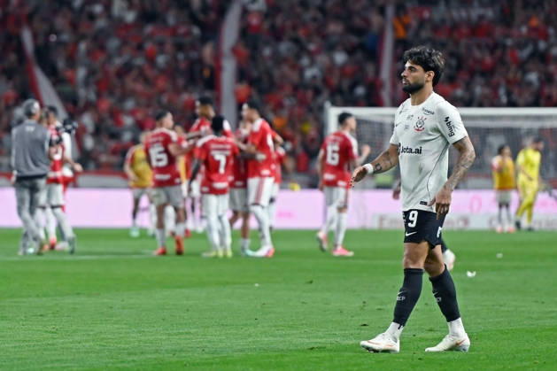 RECORD DATE NOT STATED 7th October 2026; Beira-Rio Stadium, Porto Alegre, Brazil; Brazilian Serie A Football, Internacional versus Corinthians; Yuri Alberto of Corinthians shows dejection after the teams 2-1 defeat after the match MaxxPeixoto DiaEsportivo