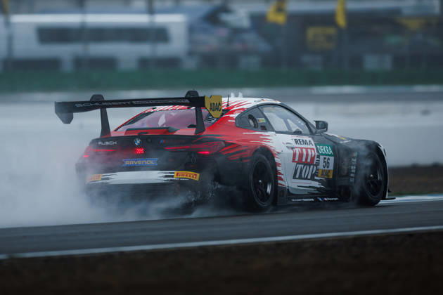ADAC GT Masters, 11. + 12. Rennen Hockenheim 2026 56 BMW M4 GT3 Evo, Schubert Motorsport: Juliano Holzem, Sandro Holzem - picture by Gruppe C Photography Salzburg Salzburgring Bayern Germany Copyright: xGruppexCxPhotographyx