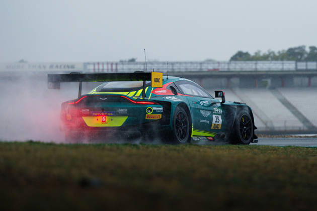 ADAC GT Masters, 11. + 12. Rennen Hockenheim 2026 39 Aston Martin Vantage GT3 EVO, Comtoyou Racing: Jamie Alan Day, Baudouin Detout - picture by Gruppe C Photography Salzburg Salzburgring Bayern Germany Copyright: xGruppexCxPhotographyx