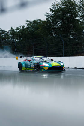 ADAC GT Masters, 11. + 12. Rennen Hockenheim 2026 39 Aston Martin Vantage GT3 EVO, Comtoyou Racing: Jamie Alan Day, Baudouin Detout - picture by Gruppe C Photography Salzburg Salzburgring Bayern Germany Copyright: xGruppexCxPhotographyx
