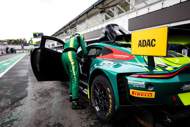 ADAC GT Masters, 11. + 12. Rennen Hockenheim 2026 39 Aston Martin Vantage GT3 EVO, Comtoyou Racing: Jamie Alan Day, Baudouin Detout - picture by Gruppe C Photography Salzburg Salzburgring Bayern Germany Copyright: xGruppexCxPhotographyx