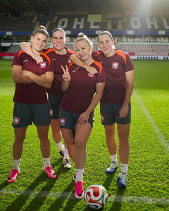 08.10.2026 LEUVEN , PILKA NOZNA KOBIET ( WOMEN S FOOTBALL) TRENING OFICJALNY PRZED POLFINALEM BARAZY MISTRZOSTW SWIATA 2027 TRENING NZ. MARTYNA WIANKOWSKA, ADRIANA ACHCINSKA, WERONIKA ZAWISTOWSKA, WIKTORIA ZIENIEWICZ FOTO RADOSLAW JOZWIAK CYFRASPORT NEWSPIX.PL --- Newspix.pl  RA3_2082
