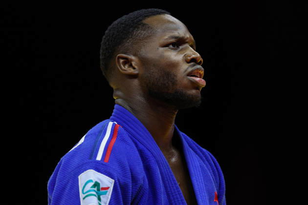 AZERBAIJAN, BAKU - OCTOBER 8, 2026: Maxime-Gael Ngayap Hambou of France is pictured during a -90 kg bout against Boris Rutovic of Serbia as part of the 2026 World Judo Championships at the National Gymnastics Arena 2026 World Judo Championships In Baku  - ZUMAt113 20261008_zaa_t113_635 Copyright: xMikhailxSinitsynx