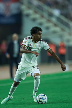 Split, Croatia, October 06, 2026 - Lamine Yamal of Spain national team, Nationalteam Croatia national team v Spain National team - UEFA Nations League Group A3 match between Croatia and Spain at Stadion Poljud on October 06, 2026 in Split, Croatia. Copyright: xSFSIx