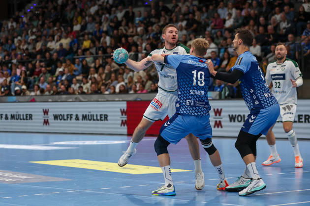 Dominik Mappes HSG Wetzlar, 7 GER, TVB Stuttgart vs. HSG Wetzlar, Handball, Opel Handball Bundesliga, Matchday 8, 2026–2027 Season, October 8, 2026 GER, TVB Stuttgart vs. HSG Wetzlar, Handball, Opel Handball Bundesliga, Matchday 8, 2026–2027 season, October 8, 2026 Stuttgart Copyright: xEibner-Pressefoto SoerenxHerwegx EP_SHG