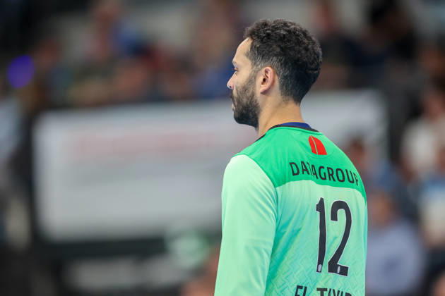 Mohamed El Tayar TVB Stuttgart, 12 GER, TVB Stuttgart vs. HSG Wetzlar, Handball, Opel Handball Bundesliga, Matchday 8, 2026–2027 Season, October 8, 2026 GER, TVB Stuttgart vs. HSG Wetzlar, Handball, Opel Handball Bundesliga, Matchday 8, 2026–2027 season, October 8, 2026 Stuttgart Copyright: xEibner-Pressefoto SoerenxHerwegx EP_SHG
