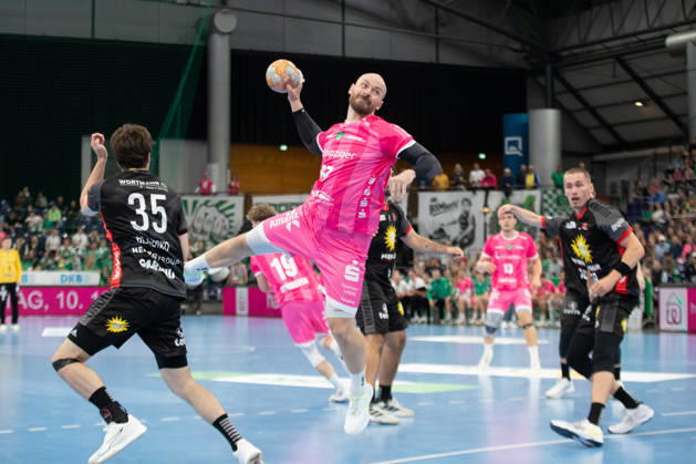 Handball, HBL2: SC DHfK Leipzig vs. TuS N Lübbecke, October 8, 2026, Moritz Preuss 67, SC DHfK Leipzig Handball, 2nd Bundesliga, 2026–2027 season, Matchday 7: SC DHfK Leipzig vs. TuS N Lübbecke on October 8, 2026, at the Quarterback Immobilien Arena Leipzig Copyright: xBEAUTIFULxSPORTS JanxKaeferx