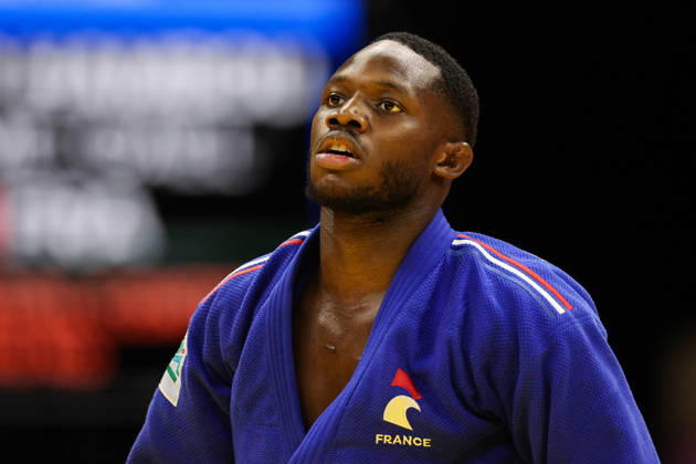 AZERBAIJAN, BAKU - OCTOBER 8, 2026: Maxime-Gael Ngayap Hambou of France is pictured during a -90 kg bout against Boris Rutovic of Serbia as part of the 2026 World Judo Championships at the National Gymnastics Arena 2026 World Judo Championships In Baku  - ZUMAt113 20261008_zaa_t113_724 Copyright: xMikhailxSinitsynx