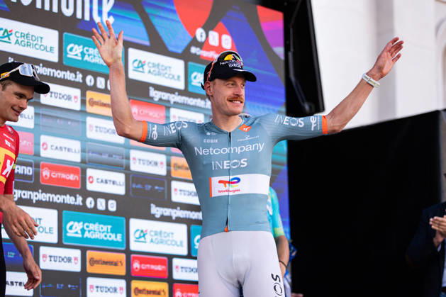 110th Gran Piemonte - Finish Dorian Godon of Netcompany Ineos wins the 110th Gran Piemonte, a 181km stage from Asti to Bra, in Italy, on October 8, 2026. Bra Italy  Copyright: xTommasoxBerardix originalFilename:berardi-110thgra261008_np3aD