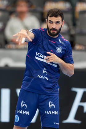Mohamed Darmoul, TVB Stuttgart, 70 GER, TVB Stuttgart vs. HSG Wetzlar, Handball, Opel Handball Bundesliga, Matchday 8, 2026–2027 Season, October 8, 2026 GER, TVB Stuttgart vs. HSG Wetzlar, Handball, Opel Handball Bundesliga, Matchday 8, 2026–2027 season, October 8, 2026 Stuttgart Copyright: xEibner-Pressefoto SoerenxHerwegx EP_SHG