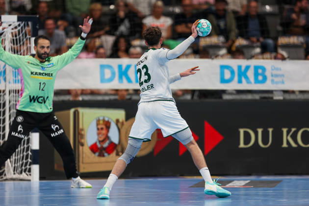 Marti Soler, HSG Wetzlar, 23 GER, TVB Stuttgart vs. HSG Wetzlar, Handball, Opel Handball Bundesliga, Matchday 8, 2026–2027 Season, October 8, 2026 GER, TVB Stuttgart vs. HSG Wetzlar, Handball, Opel Handball Bundesliga, Matchday 8, 2026–2027 season, October 8, 2026 Stuttgart Copyright: xEibner-Pressefoto SoerenxHerwegx EP_SHG