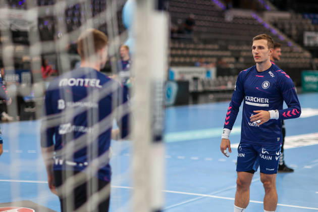 Simone Mengon TVB Stuttgart, 15 GER, TVB Stuttgart vs. HSG Wetzlar, Handball, Opel Handball Bundesliga, Matchday 8, 2026–2027 Season, October 8, 2026 GER, TVB Stuttgart vs. HSG Wetzlar, Handball, Opel Handball Bundesliga, Matchday 8, 2026–2027 season, October 8, 2026 Stuttgart Copyright: xEibner-Pressefoto SoerenxHerwegx EP_SHG