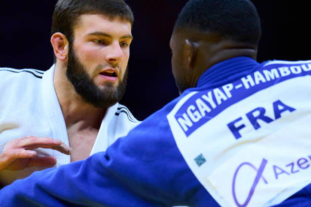 Rutovic Boris (SRB), OCTOBER 8, 2026 -Judo : World Judo Championships BAKU2026 Mens -90kg3rd place match at National Gymnastics Arena in Baku, Azerbaijan. aflo_354386923 KenxAsakurax