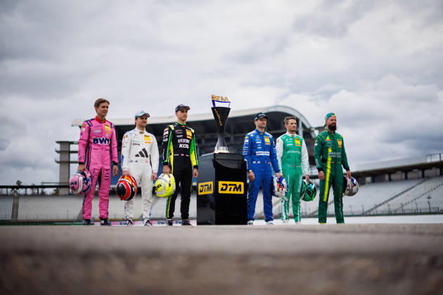 DTM, 15. + 16. Rennen Hockenheim 2026 11 BMW M4 GT3 Evo, Schubert Motorsport: Marco Wittmann, 91 Porsche 911 GT3 R (992), Manthey: Thomas Preining, 7 Aston Martin Vantage AMR GT3 EVO, Comtoyou Racing: Nicki Thiim, 80 Mercedes-AMG GT3 EVO, Winward Racing: Maro Engel - picture by Gruppe C Photography Sachsenring Hockenheimring Baden-Württemberg Germany Copyright: xGruppexCxPhotographyx