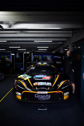 DTM, 15. + 16. Rennen Hockenheim 2026 16 McLaren 720S GT3 Evo, Dörr Motorsport: Timo Glock - picture by Gruppe C Photography Sachsenring Hockenheimring Baden-Württemberg Germany Copyright: xGruppexCxPhotographyx