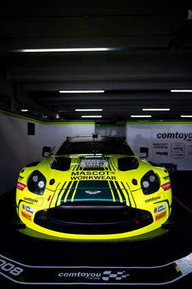 DTM, 15. + 16. Rennen Hockenheim 2026 8 Aston Martin Vantage AMR GT3 EVO, Comtoyou Racing: Nicolas Baert - picture by Gruppe C Photography Sachsenring Hockenheimring Baden-Württemberg Germany Copyright: xGruppexCxPhotographyx
