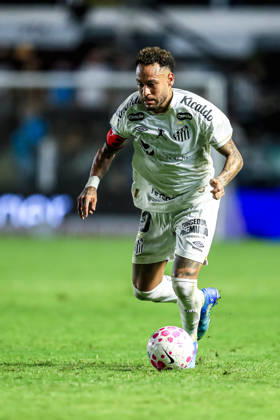 October 10, 2026, Sao Paulo, Sao Paulo, Brazil: SoO PAULO (SP), BRAZIL OCTOBER 10: Santos player Neymar Jr. during the match between Santos and Flamengo in the 2026 Brazilian Championship at Vila Belmiro Stadium in Santos (SP), Brazil, on Thursday, October 10, 2026., Credit:Marco Miatelo Avalon Copyright: xMarcoxMiatelox xAvalonx 1141611849