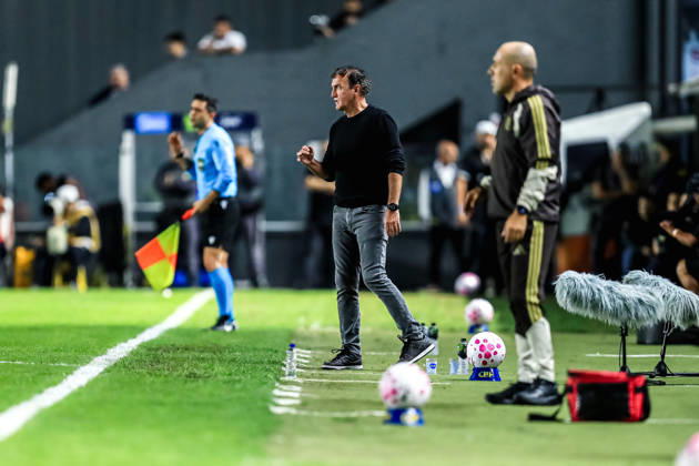 October 10, 2026, Sao Paulo, Sao Paulo, Brazil: SoO PAULO (SP), BRAZIL OCTOBER 10: Santos head coach Cuca during the match between Santos and Flamengo in the 2026 Brazilian Championship at Vila Belmiro Stadium in Santos (SP), Brazil, on Thursday, October 10, 2026., Credit:Marco Miatelo Avalon Copyright: xMarcoxMiatelox xAvalonx 1141611875