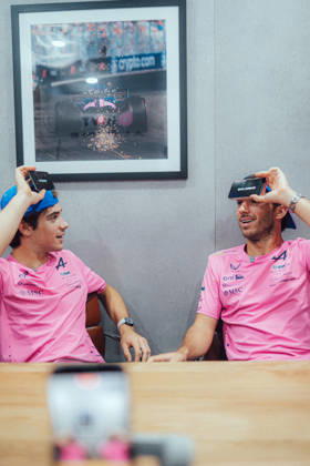 Formula 1 Singapore Airlines Singapore Grand Prix 43Franco Colapinto (BWT Alpine F1 Team, 43) 10Pierre Gasly (BWT Alpine F1 Team, 10) at the Formula 1 Singapore Airlines Singapore Grand Prix 2026 9 10 2026 Copyright: xTomxBaigentx