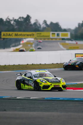 ADAC GT4 Germany, 11. + 12. Rennen Hockenheim 2026 31 Porsche 718 Cayman GT4 RS Clubsport, Avia W&S Motorsport: Lachlan Robinson, Denny Berndt - picture by Gruppe C Photography Sachsenring Hockenheimring Bayern Germany Copyright: xGruppexCxPhotographyx