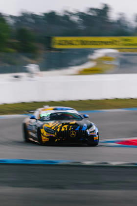 ADAC GT4 Germany, 11. + 12. Rennen Hockenheim 2026 85 Mercedes-AMG GT4, CV Performance X JP Motorsport: Kyam Potez, Jonathan Engström - picture by Gruppe C Photography Sachsenring Hockenheimring Bayern Germany Copyright: xGruppexCxPhotographyx