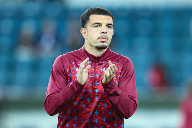 LUCERNE, SWITZERLAND - OCTOBER 06: Mohamed Zeki Amdouni (10, Switzerland) during the UEFA Nations League match between Switzerland and North Macedonia at thermoplan arena on October 6, 2026 in Lucerne, Switzerland. Copyright: xUrsxOttigerx xSPPx Sportspressphoto_SPR249295