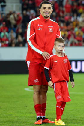 LUCERNE, SWITZERLAND - OCTOBER 06: Mohamed Zeki Amdouni (10, Switzerland) during the UEFA Nations League match between Switzerland and North Macedonia at thermoplan arena on October 6, 2026 in Lucerne, Switzerland. Copyright: xUrsxOttigerx xSPPx Sportspressphoto_SPR249351