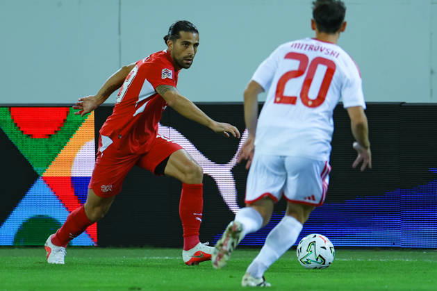 LUCERNE, SWITZERLAND - OCTOBER 06: Ricardo Rodriguez Araya (13, Switzerland) during the UEFA Nations League match between Switzerland and North Macedonia at thermoplan arena on October 6, 2026 in Lucerne, Switzerland. Copyright: xUrsxOttigerx xSPPx Sportspressphoto_SPR249383