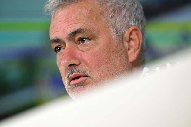 Real Madrid head coach Jose Mourinho MADRID, SPAIN - OCTOBER 9: Real Madrid head coach Jose Mourinho addresses journalists during a pre-match press conference, PK, Pressekonferenz at the club s Valdebebas training complex in Madrid, Spain on October 9, 2026. Mourinho responded to questions regarding squad preparation and tactical strategy ahead of their La Liga Matchday 8 fixture against Villarreal. Burak Akbulut Anadolu Madrid Spain. Editorial use only. Please get in touch for any other usage. Copyright: x2026xAnadoluxBurakxAkbulutx