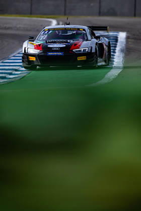 ADAC GT Masters, 11. + 12. Rennen Hockenheim 2026 77 Audi R8 LMS GT3 EVO II, LIQUI MOLY Team Engstler Motorsport: Robin Rogalski, Simon Connor Primm - picture by Gruppe C Photography Hockenheim Hockenheimring Baden-Württemberg Deutschland Copyright: xGruppexCxPhotographyx