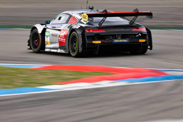 ADAC GT Masters, 11. + 12. Rennen Hockenheim 2026 77 Audi R8 LMS GT3 EVO II, LIQUI MOLY Team Engstler Motorsport: Robin Rogalski, Simon Connor Primm - picture by Gruppe C Photography Hockenheim Hockenheimring Baden-Württemberg Deutschland Copyright: xGruppexCxPhotographyx