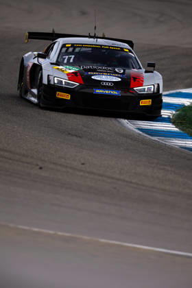 ADAC GT Masters, 11. + 12. Rennen Hockenheim 2026 77 Audi R8 LMS GT3 EVO II, LIQUI MOLY Team Engstler Motorsport: Robin Rogalski, Simon Connor Primm - picture by Gruppe C Photography Hockenheim Hockenheimring Baden-Württemberg Deutschland Copyright: xGruppexCxPhotographyx